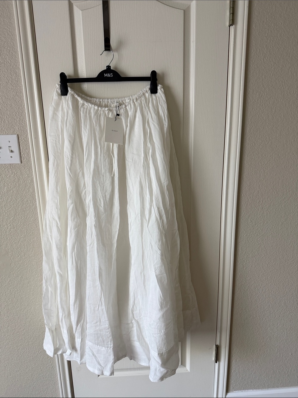 DISSH White Maxi Skirt